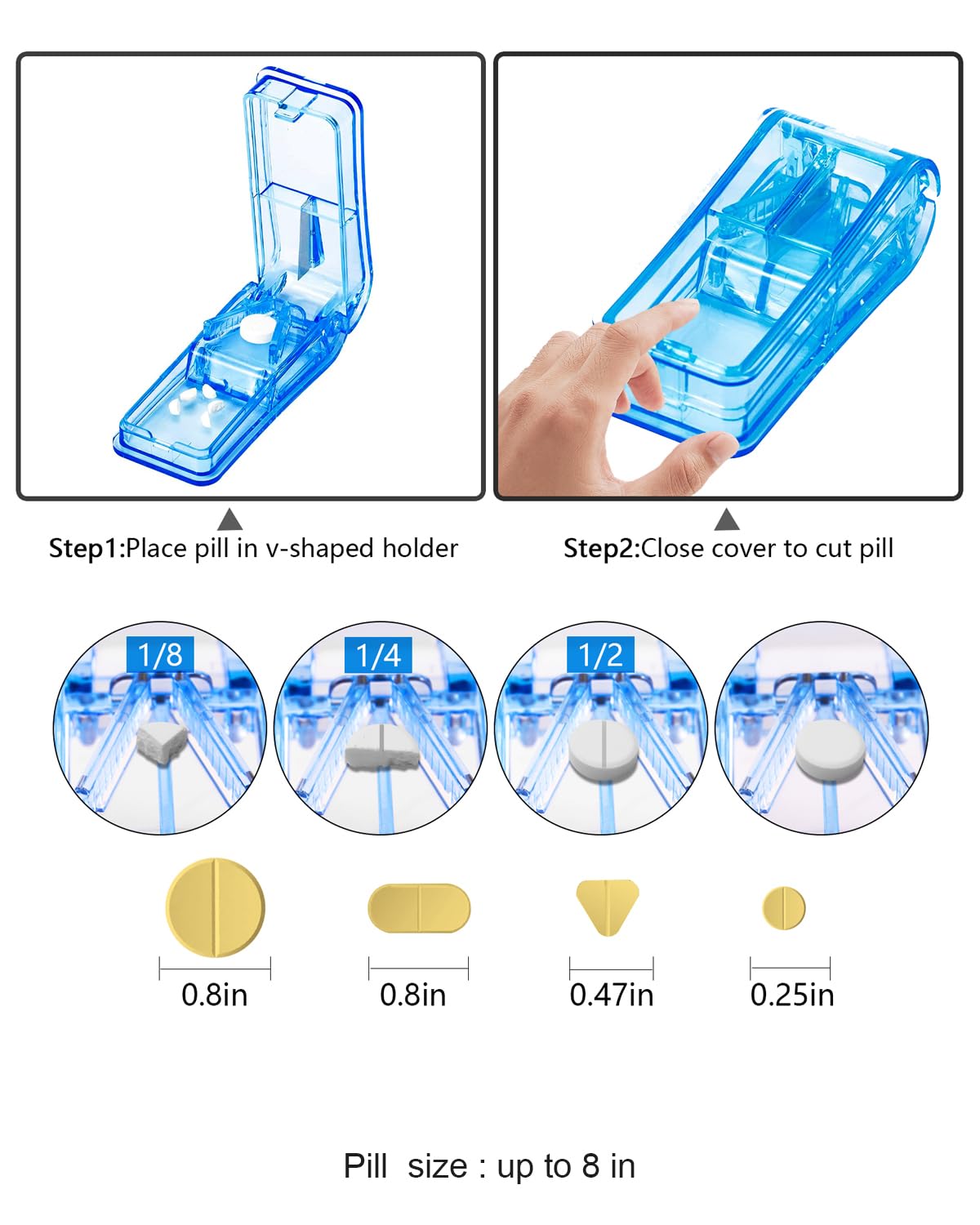 FRIWOLE 3-compartimentos-dosis-tres-veces, compartimentos marcados para tres tomas.