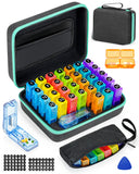 FRIWOLE caja-dura-mensual-31-dias, ideal para viaje y organizar dosis diarias.