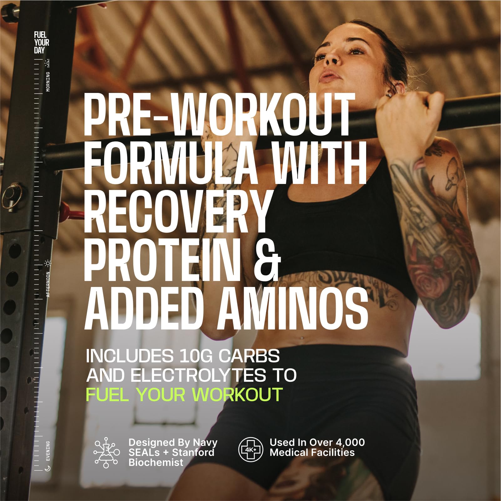 Frog Fuel beta-alanina y electrolitos: potencia y hidratación para sesiones intensas.