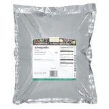 Frontier ashwagandha envase de 16 oz, práctico para añadir a batidos y tés.