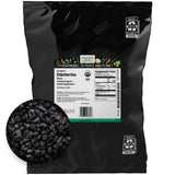 Bayas de saúco Frontier Co-op en bolsa grande, ideal para té y remedios caseros.