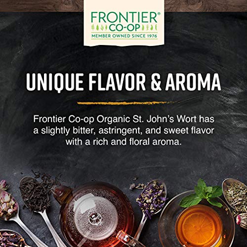 Frontier Co-op hipérico de San Juan, usos en aceites y tinturas caseras.