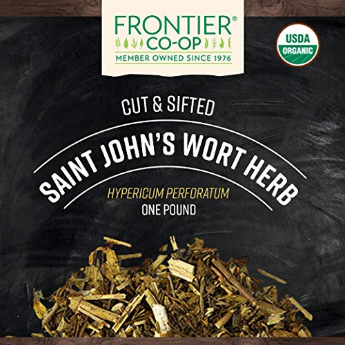 Frontier Co-op hipérico de San Juan, hojas secas para té.