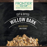Frontier Co-op infusión de corteza de sauce blanco para tés reconfortantes.