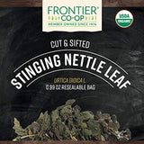 Infusiones suaves con ortiga orgánica Frontier Co-op para bienestar diario.