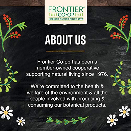 Frontier Co-op kosher certificado, corteza de sauce blanco sin irradiación.