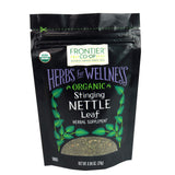 Ortiga orgánica Frontier Co-op, corte y tamizada, lista para infusiones aromáticas.