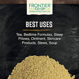 Frontier Co-op envase de vidrio sellado mantiene el polvo fresco para almacenamiento.