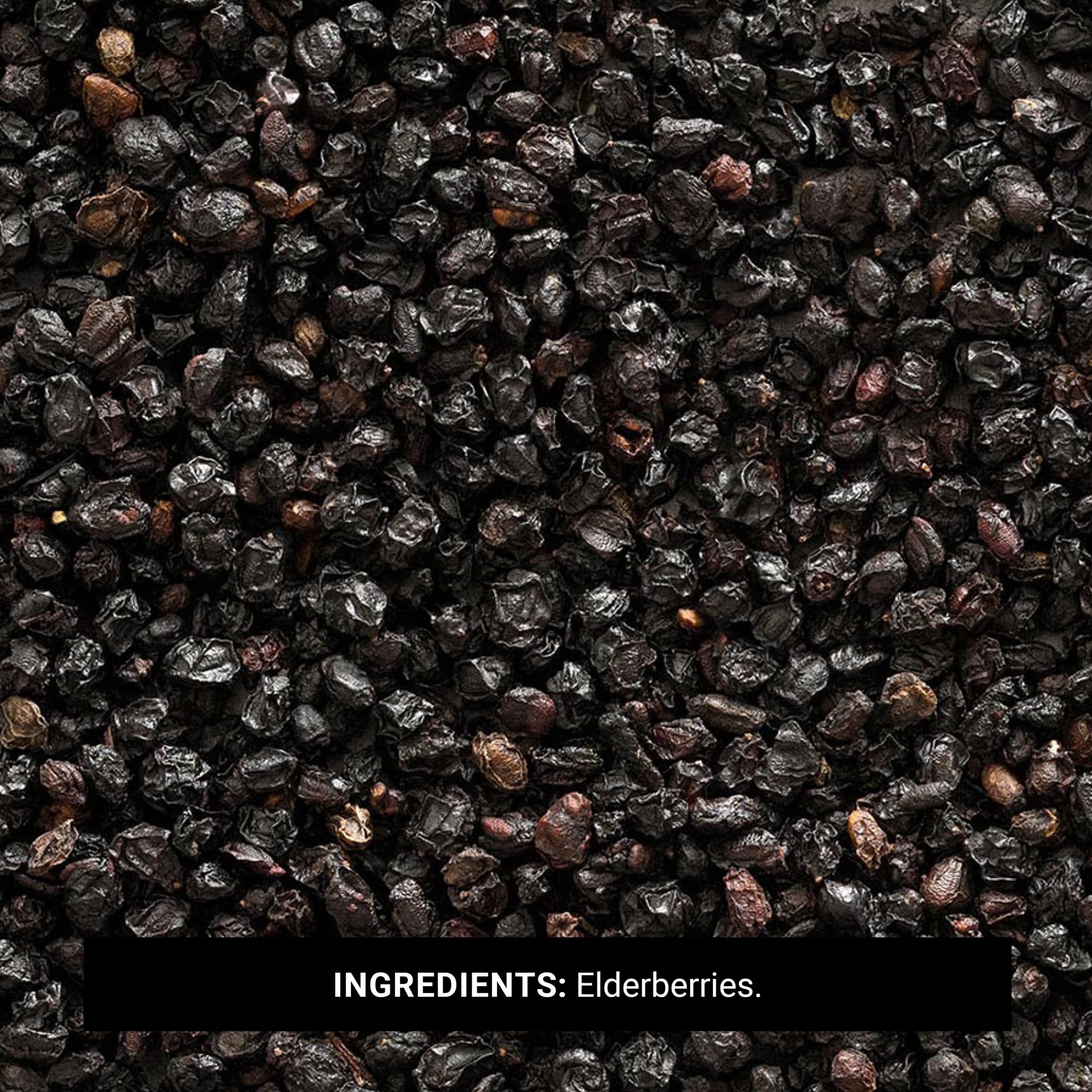 Bayas de saúco Frontier Co-op para bebidas y sabores ácidos.