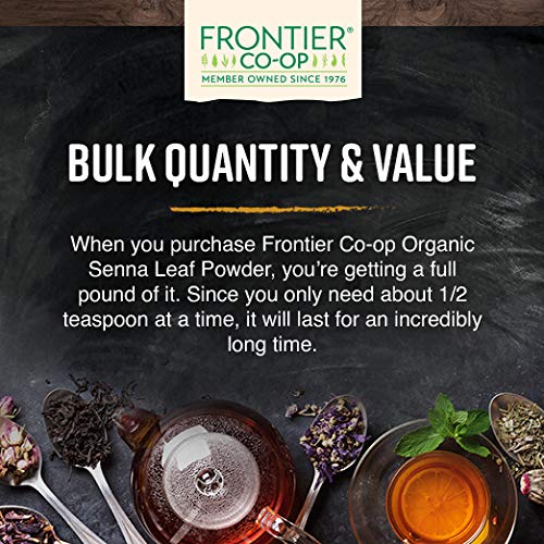 Frontier Co-op Tradición africana de senna para hábitos diarios de bienestar digestivo.