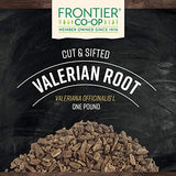 Valeriana Frontier Co-op, raíz seca lista para infusiones y recetas.