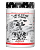 FRONTLINE FORMULATIONS Creatine Chaos, bote: mezcla neutra y fácil de usar tras entrenar.