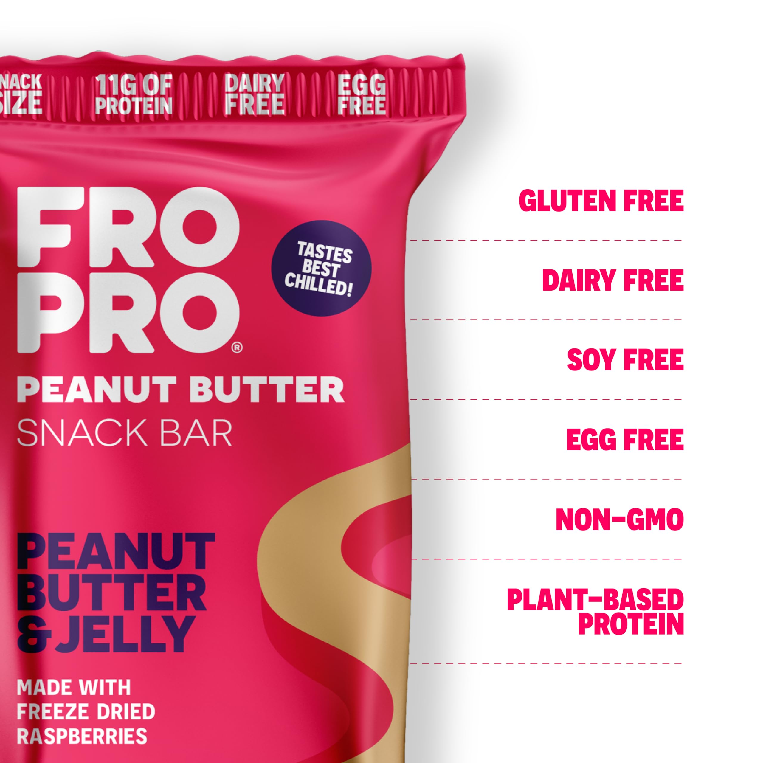 FRO PRO: barra-en-mano para merienda rápida y aporte proteico.