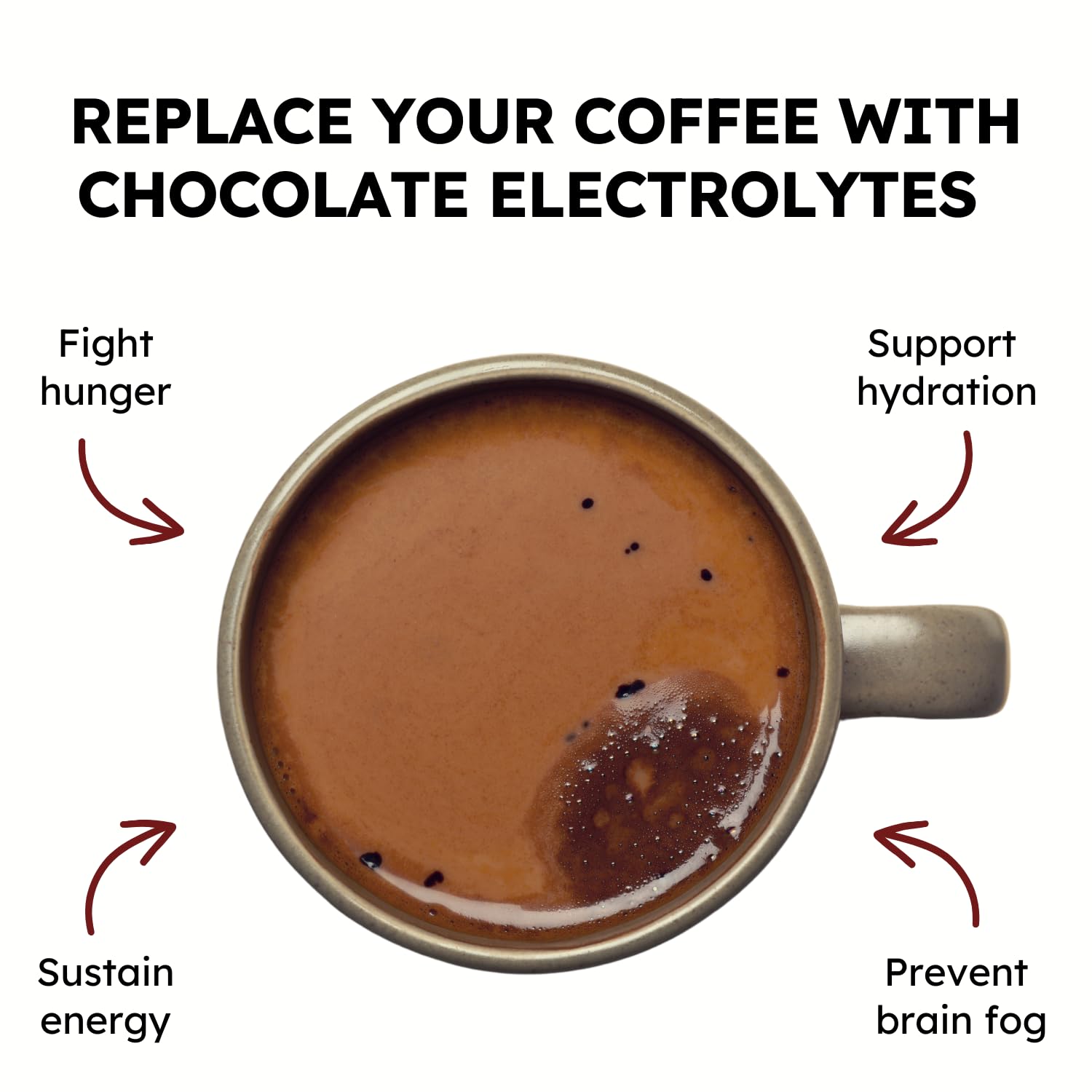 FSTN Chocolate Electrolytes, cuchara medidora para dosificar fácilmente.