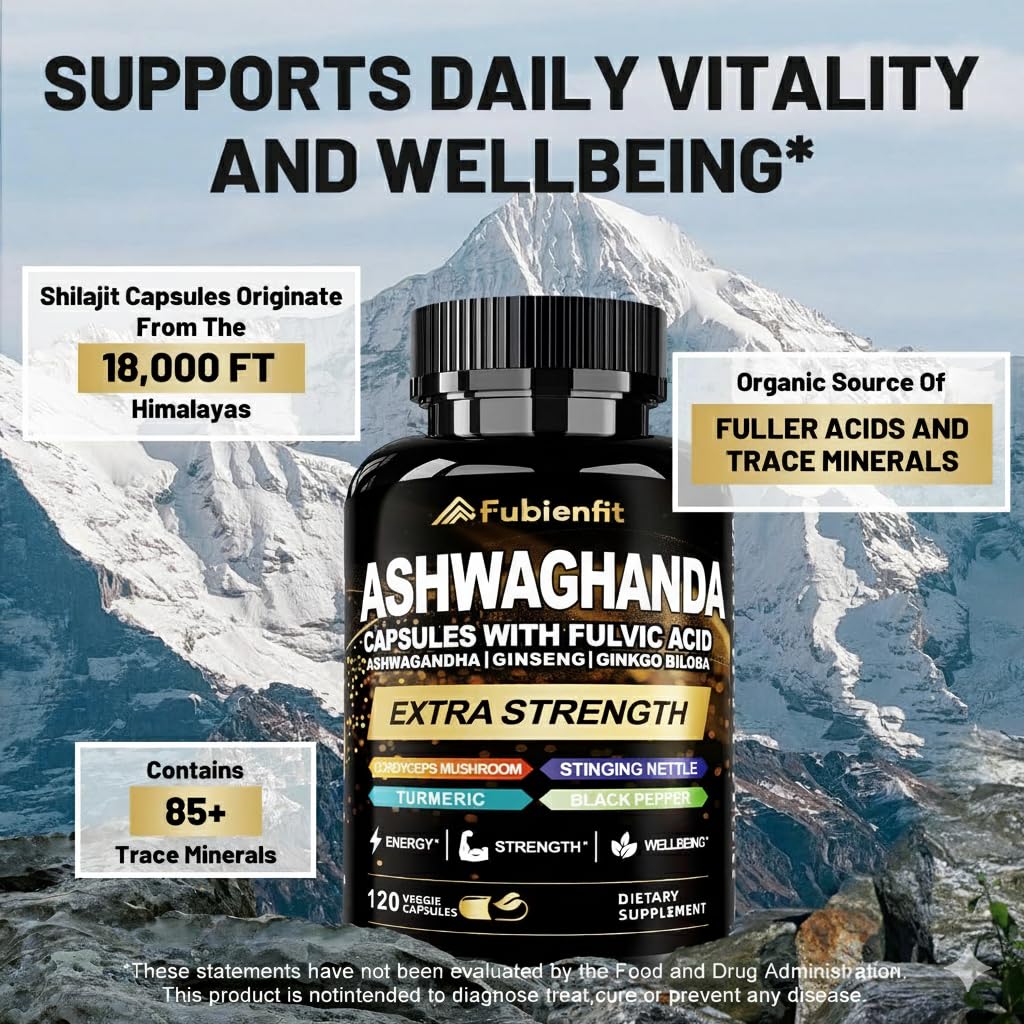 Cápsulas Fubienfit con Ginkgo Biloba para enfoque.