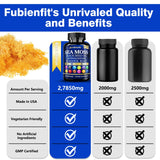 Cápsulas Fubienfit con vitamina C y D3 para piel y defensas.