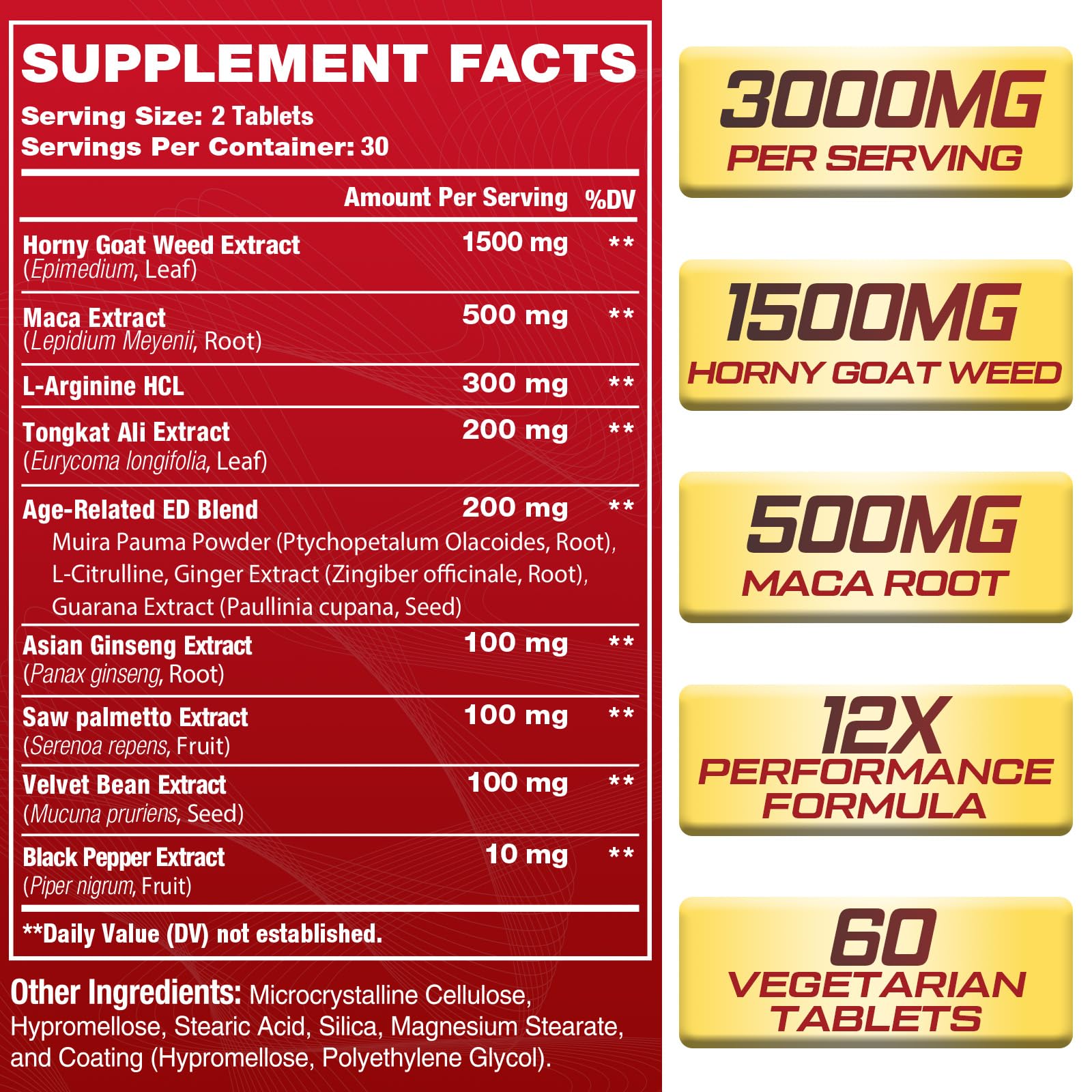Mezcla 12 en 1 de Fubkerm con los ingredientes clave visibles.