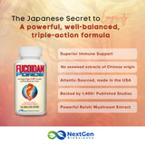 Fucoidan Force: wakame mekabu ingredientes visibles, fuente natural de fucoidan para apoyo diario
