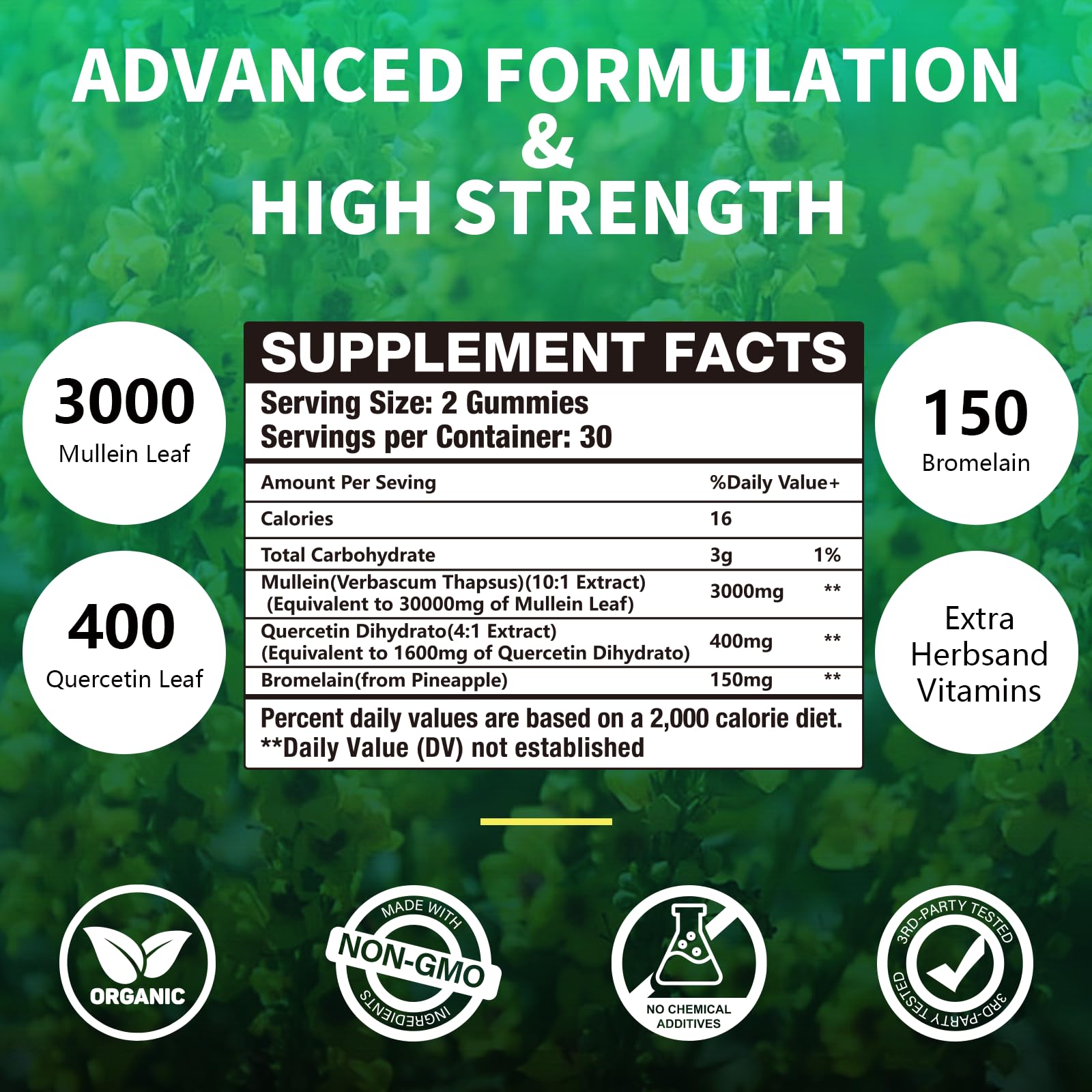 Gominolas Fudualvdel Verbascum con extracto para vías respiratorias.