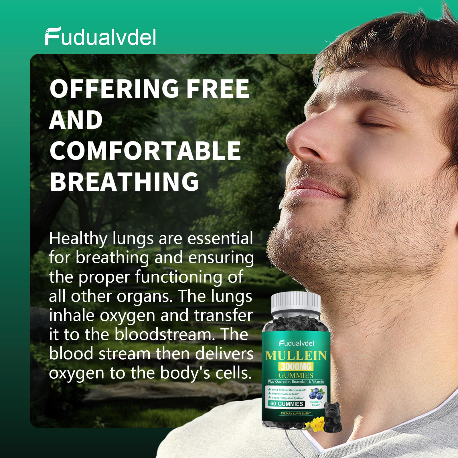 Gominolas Fudualvdel Verbascum fortalecen la inmunidad diaria.
