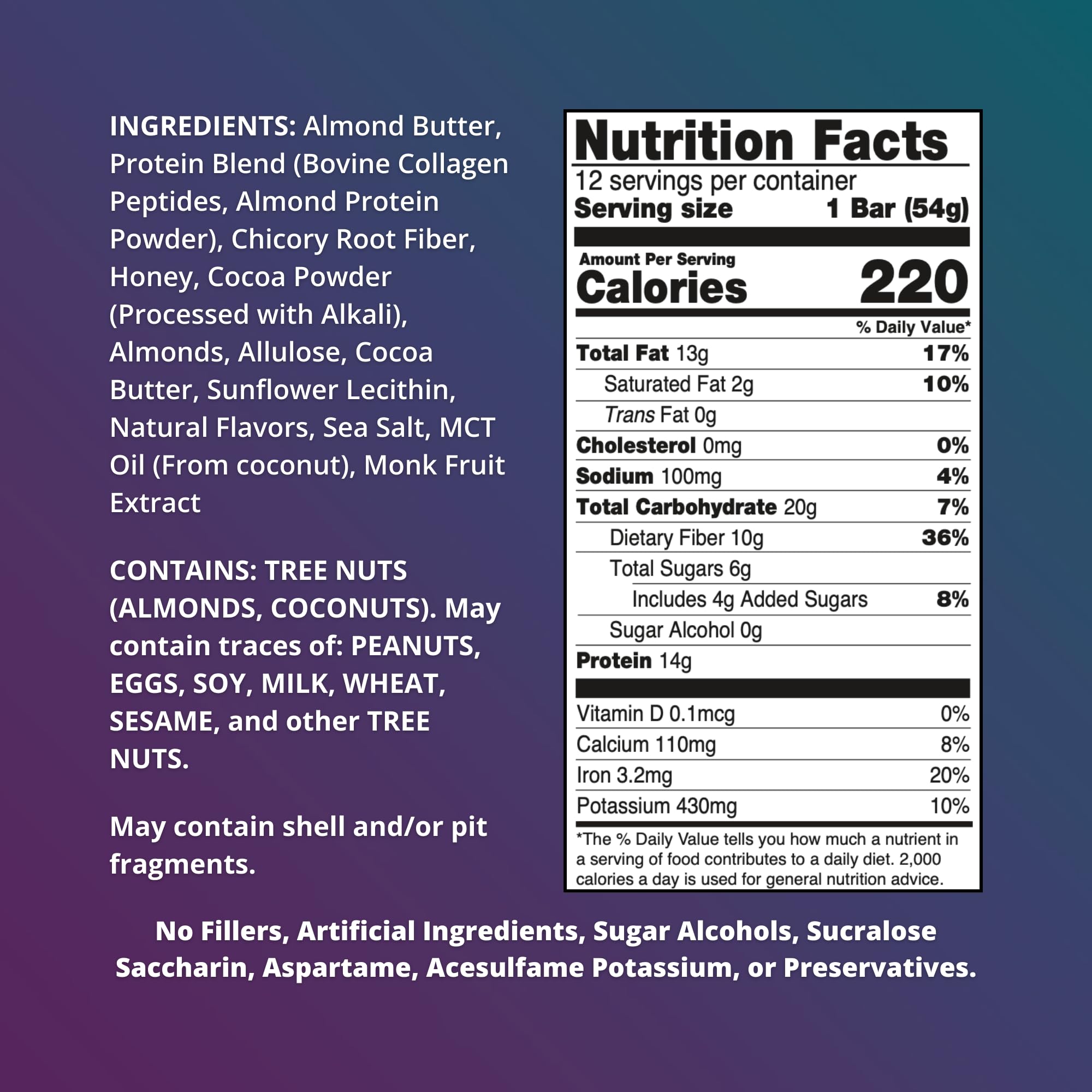 Fuel 4 Ever barra proteina colageno limon coco, ideal para recargar.