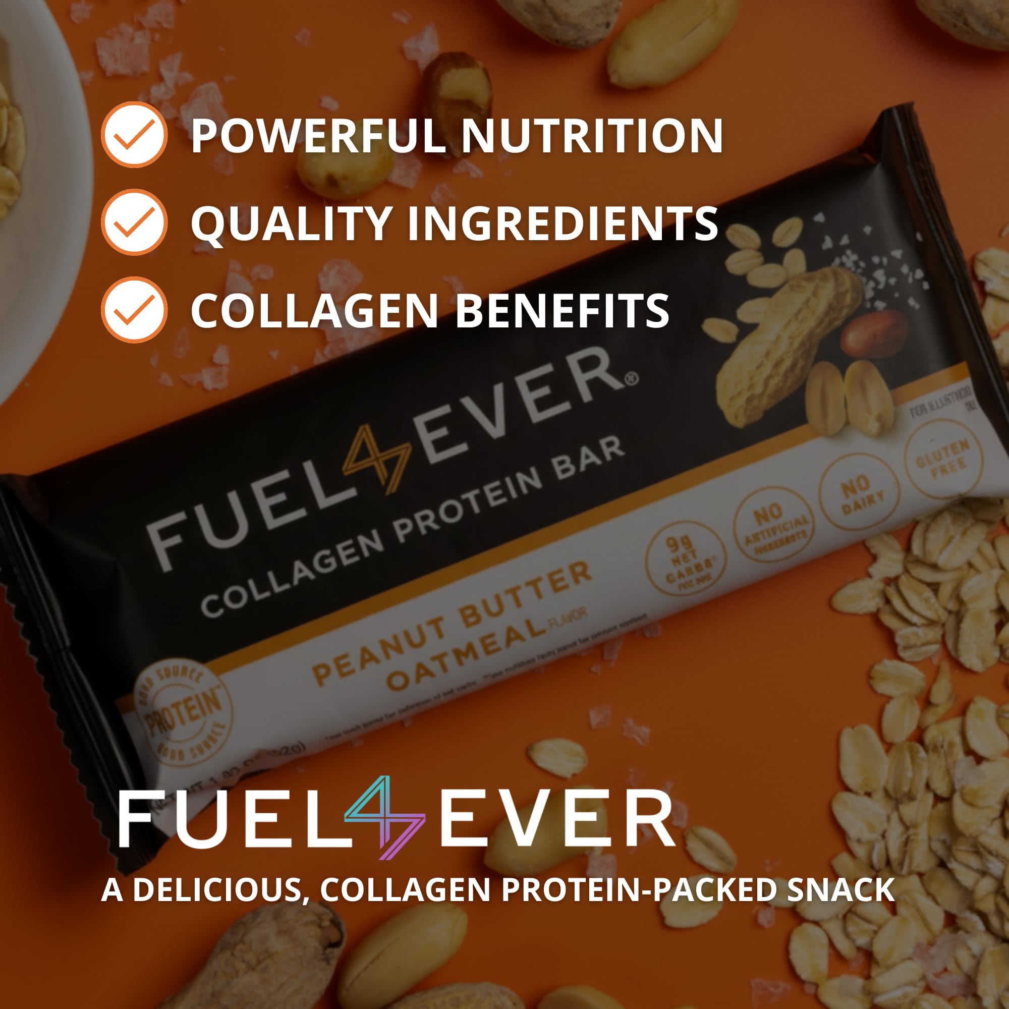 Pack de 12 barras Fuel 4 Ever, planifica meriendas.