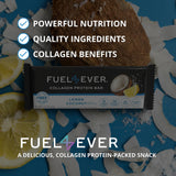 Fuel 4 Ever barra limón-coco, sabor cítrico suave endulzado con miel