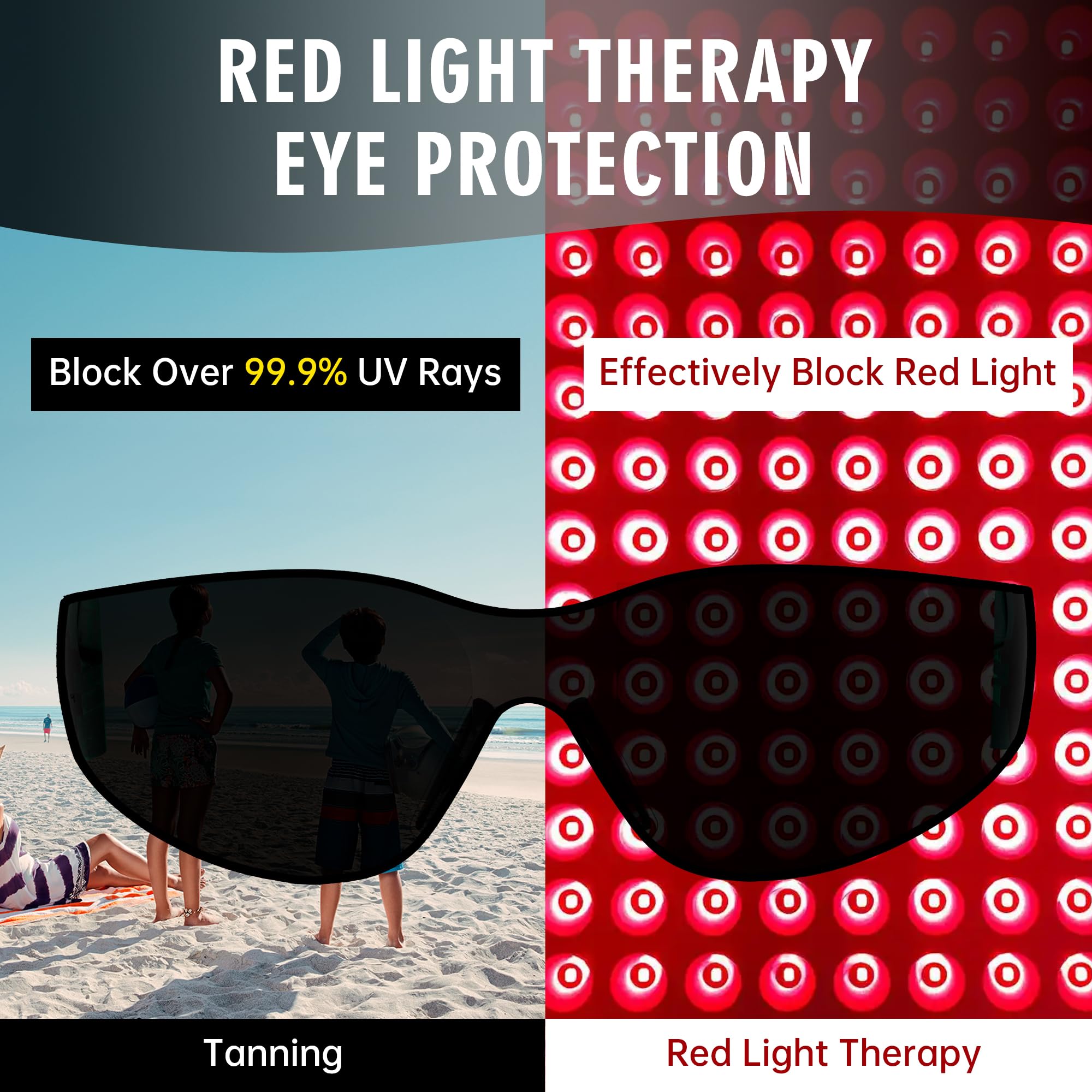 FUIART protección 360 grados ante luz intensa para sesiones