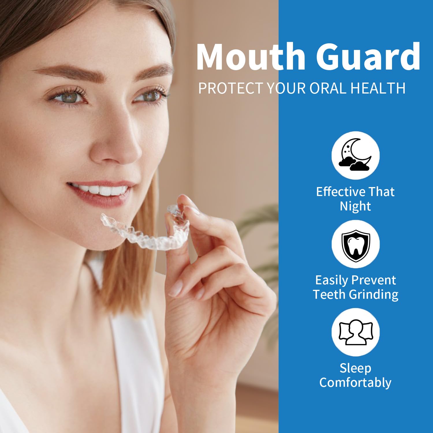 Fullaye sensación de confort nocturno para dientes y mandíbula