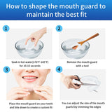 Fullaye textura suave del protector dental para uso nocturno