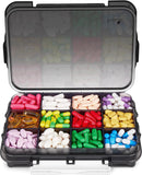 Fullicon caja de pastillas de viaje resistente a la humedad para vitaminas