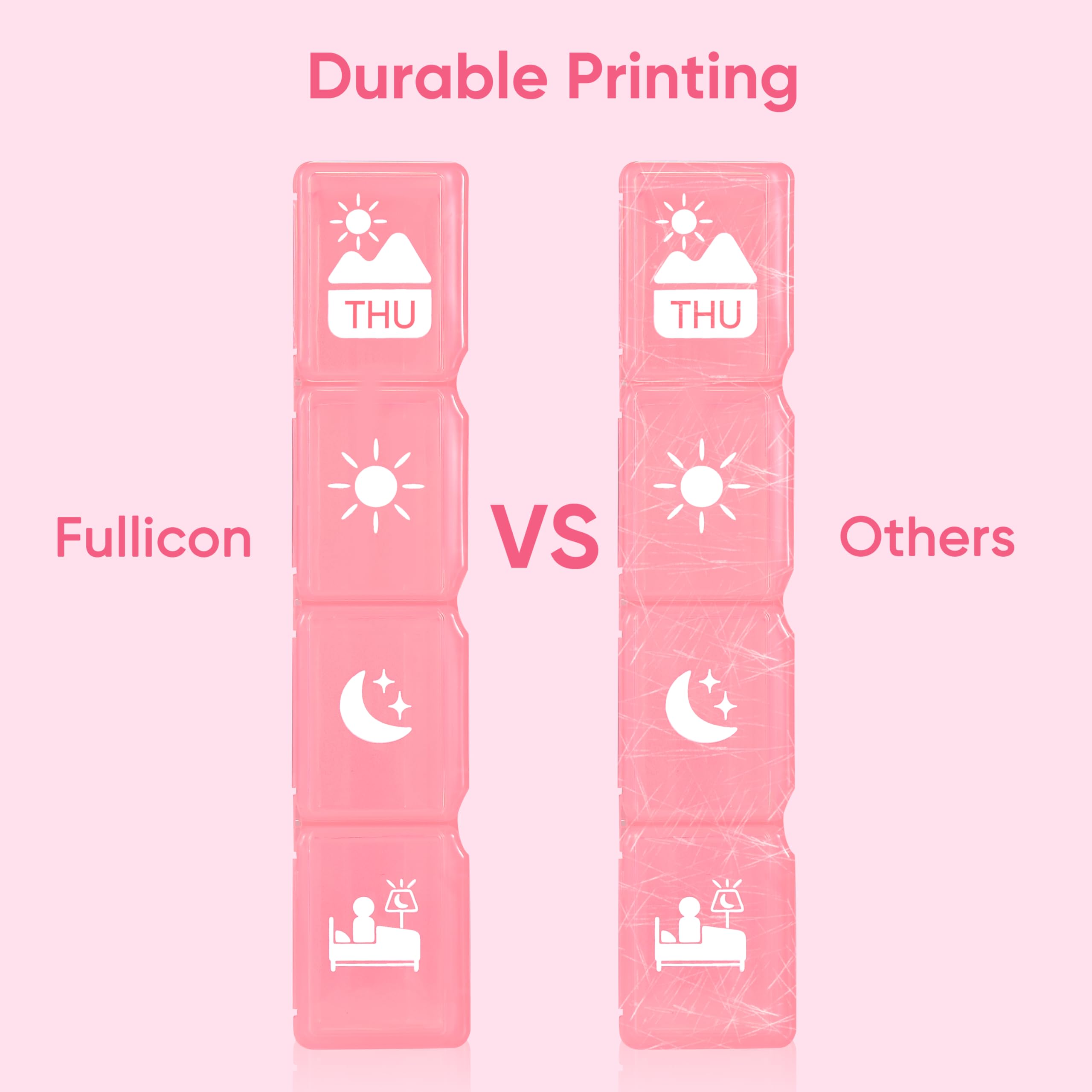 Fullicon dispensacion portable para viaje, listo para llevar.