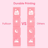 Fullicon dispensacion portable para viaje, listo para llevar.