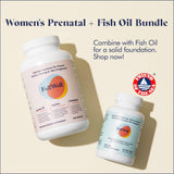 FullWell Prenatal Multivitamin: cápsulas con esencia de limón para una experiencia agradable.