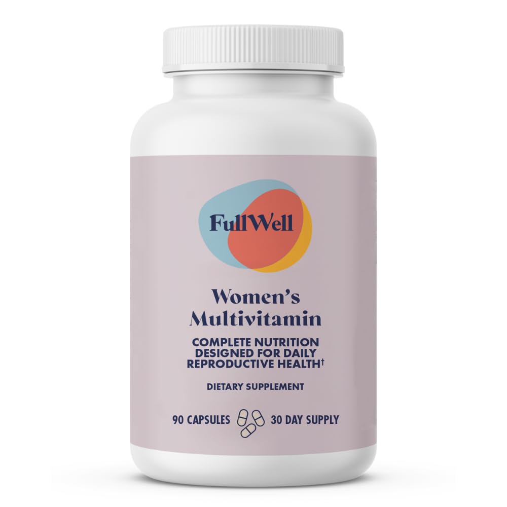 FullWell Multivitamínico Femenino: cápsulas en bote para salud general.