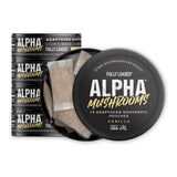 Fully Loaded Alpha Mushroom Pouches en bolsa, enfoque diario discreto