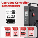 Fumitt pantalla LCD con temporizador, control preciso de sesiones en casa.