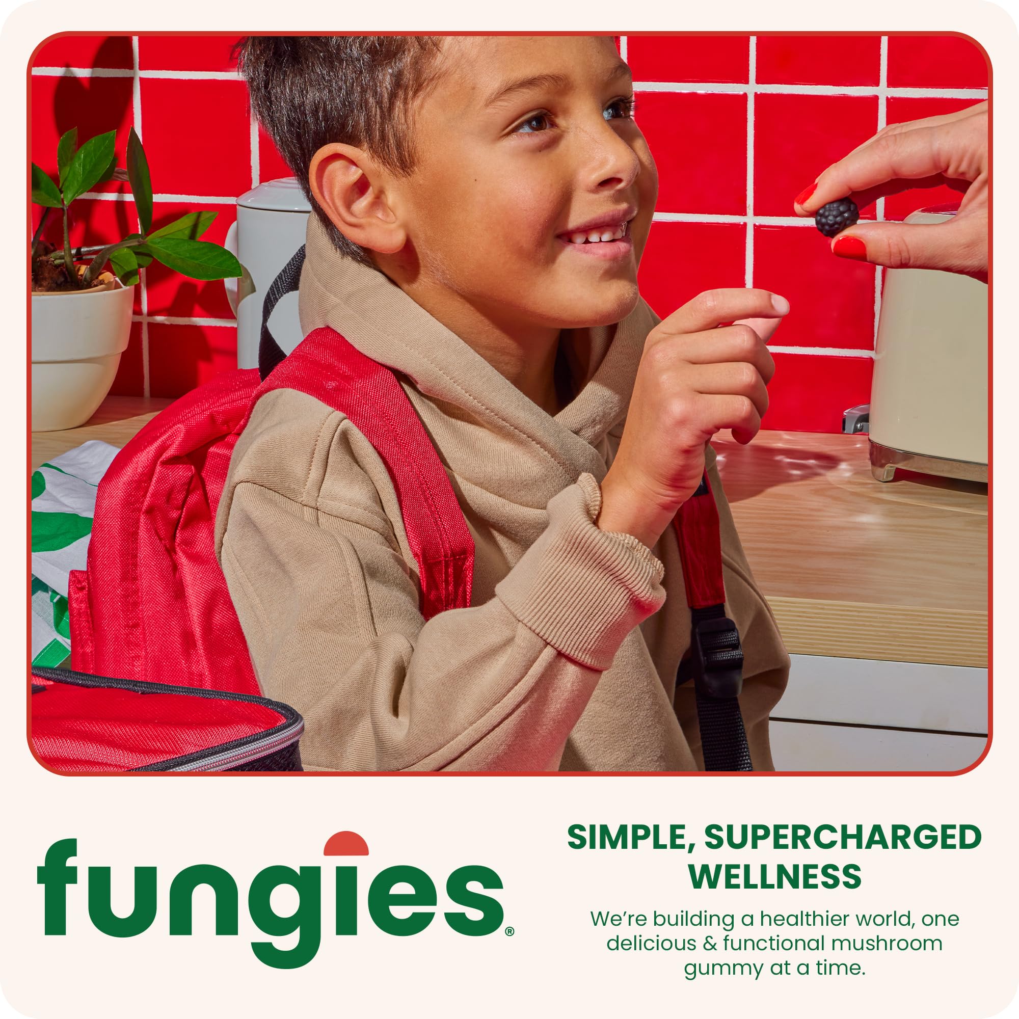 Gominolas Fungies Melena de León sin gluten para toda la familia