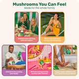 Uso diario con Fungies Cordyceps, snack para despertar por la mañana