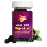 Fungiments Super Prune: botella con gomitas para apoyar la regularidad digestiva