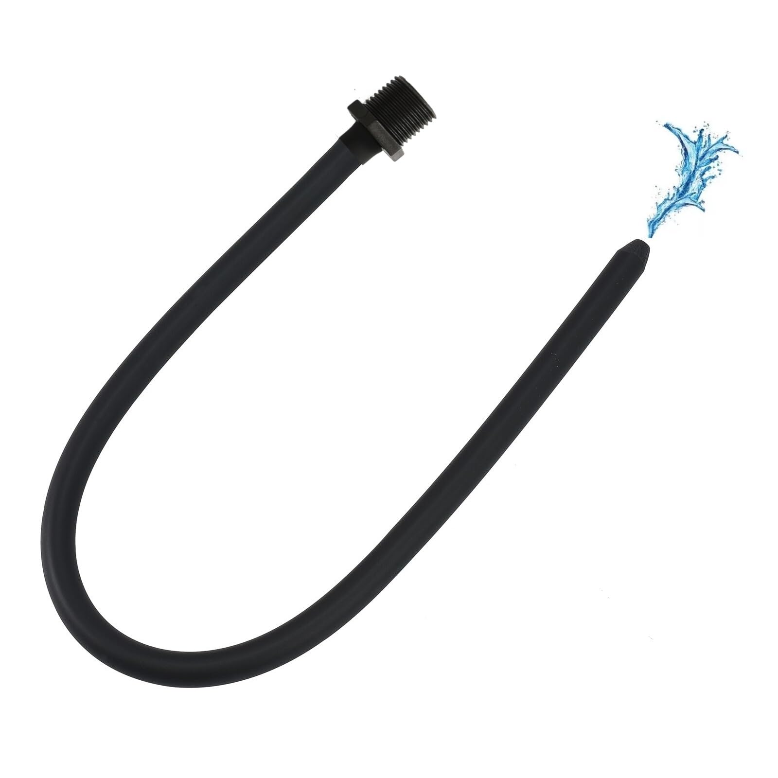 Funny Steel boquilla enema, acople para ducha, uso cómodo