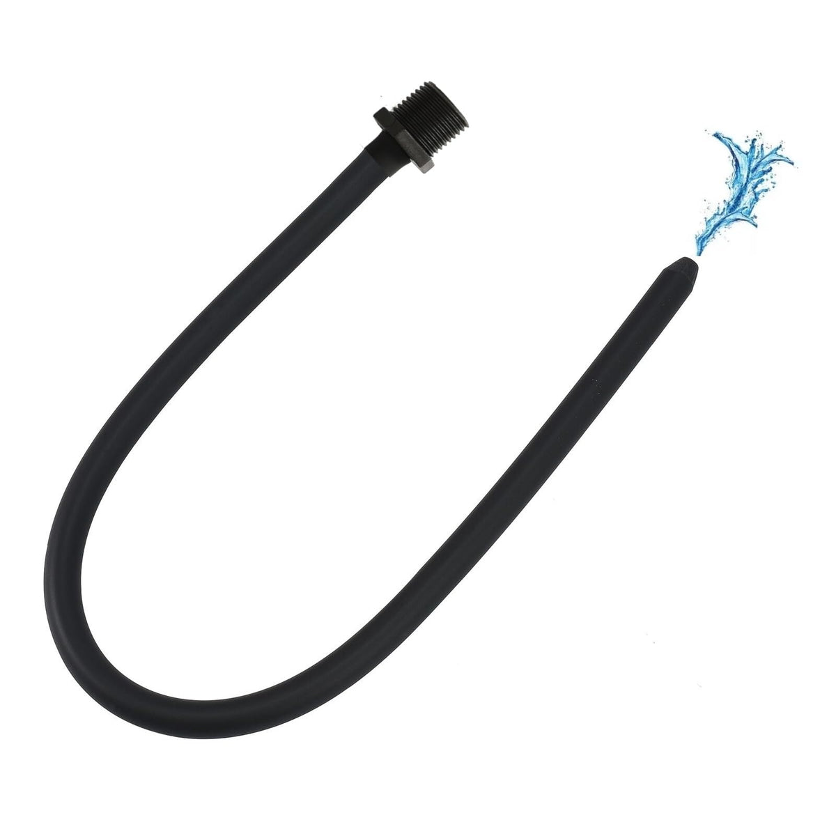 Funny Steel boquilla enema, acople para ducha, uso cómodo