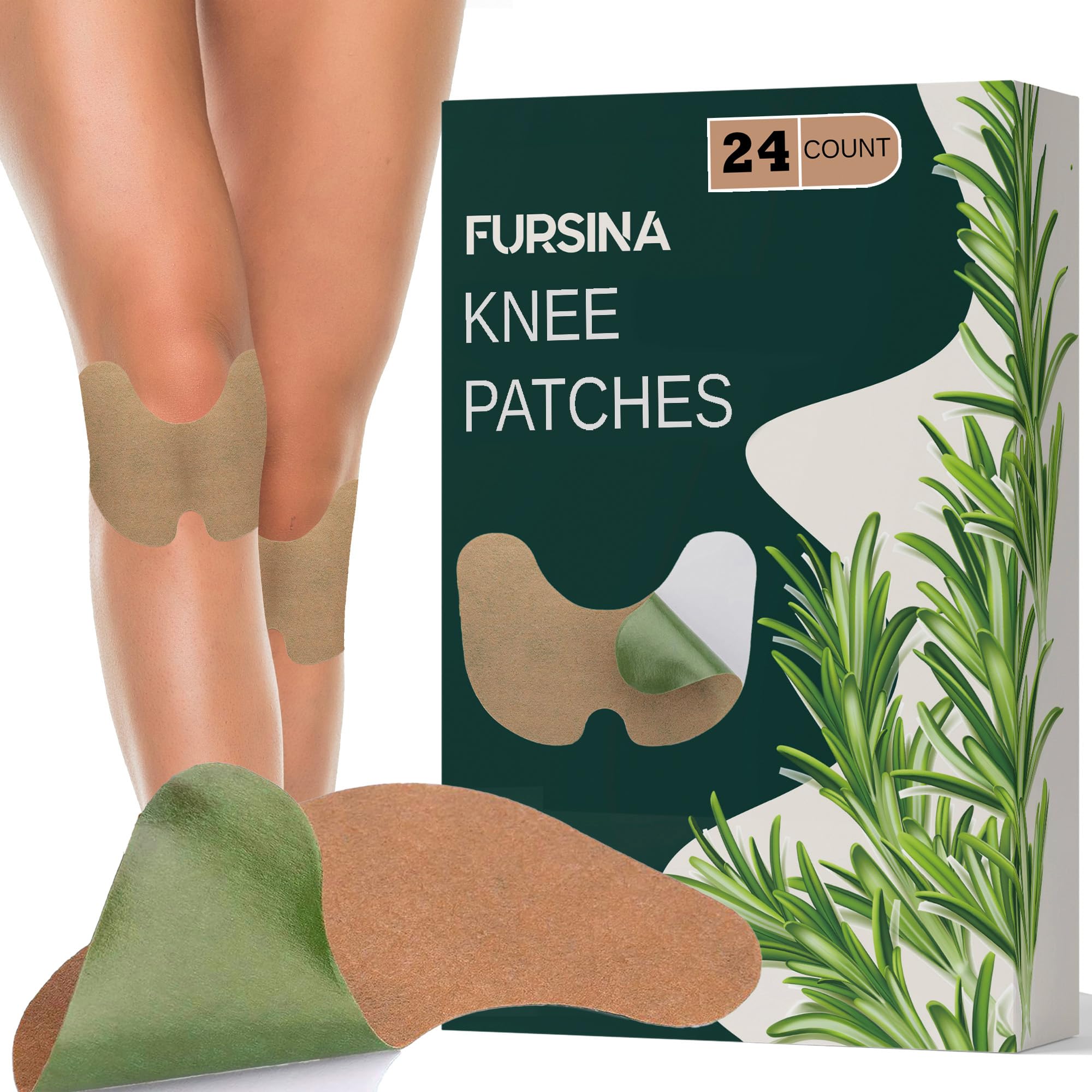 Parches FURSINA rodilla con calor, posible alivio diario de molestias