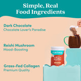 Further Food chocolate collagen para leche caliente, capricho nutritivo.