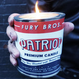 Vela Patriot Fury Bros olor tabaco fresco para espacio masculino