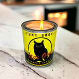 Vela Fury Bros Nite Owl regalo ideal para papá o la cueva del hombre.