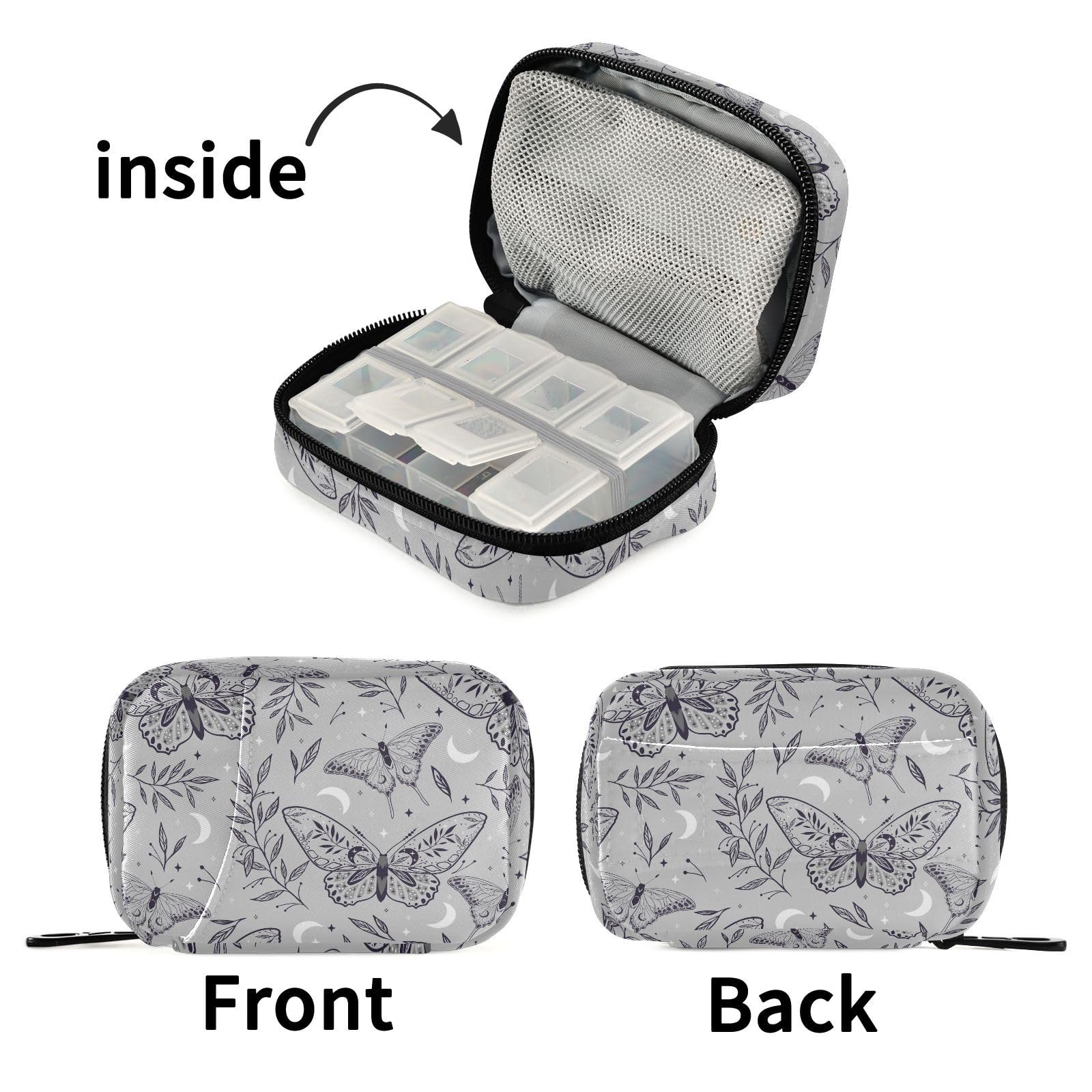 Fustylead Boho Magic Gray, diseño con elementos bohemios para viaje diario.