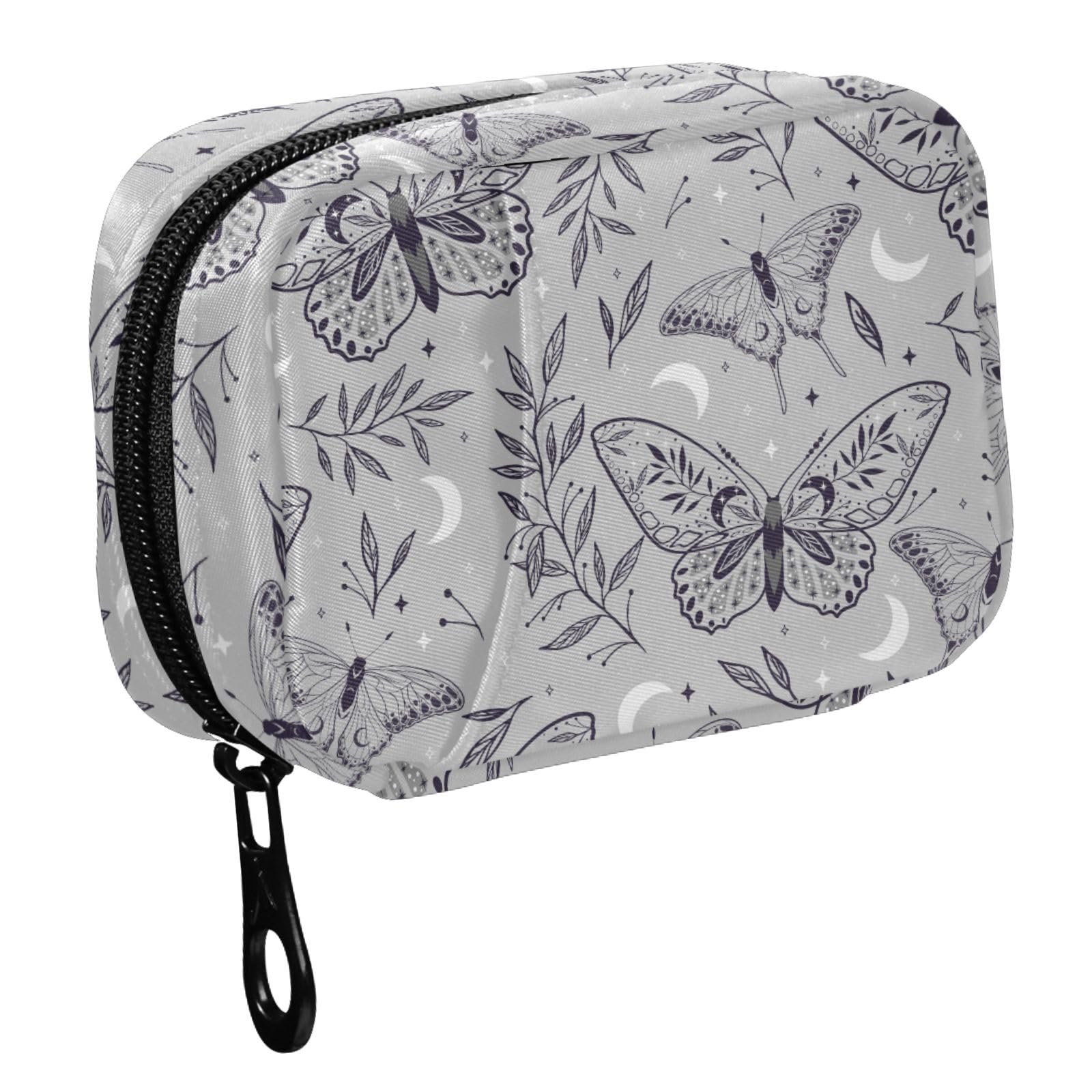 Fustylead Boho Magic Gray, vista frontal del organizador compacto para viaje.