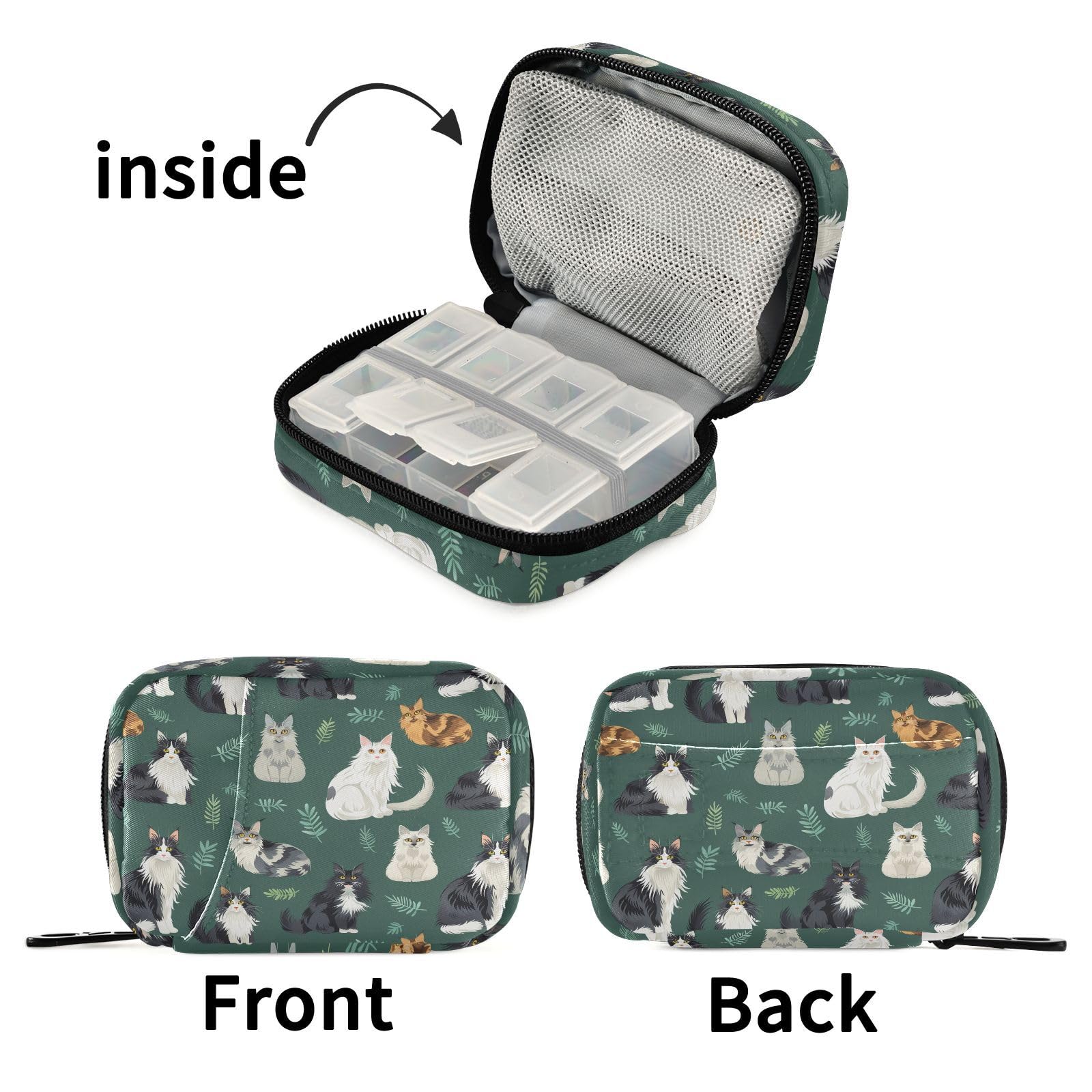 Dimensiones compactas caben en bolso o maleta