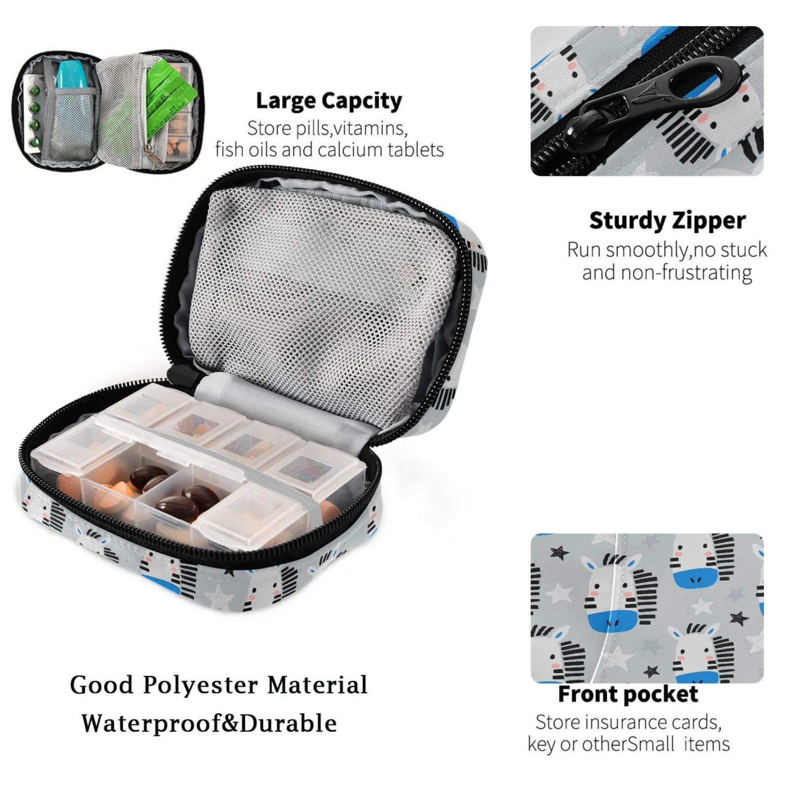 Material poliester-durable Fustylead para uso diario y viaje.